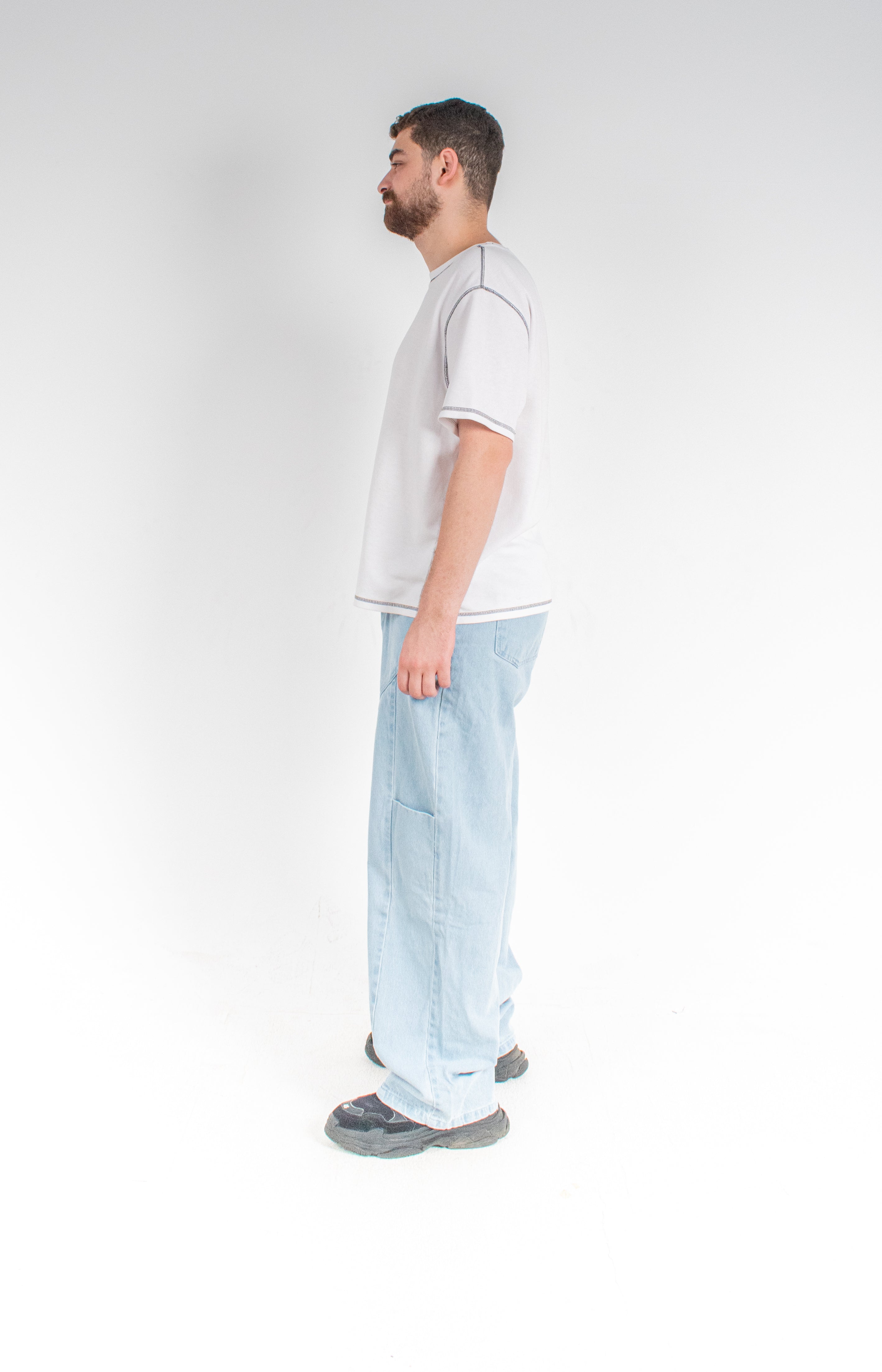 Alienated-icefade washed denim