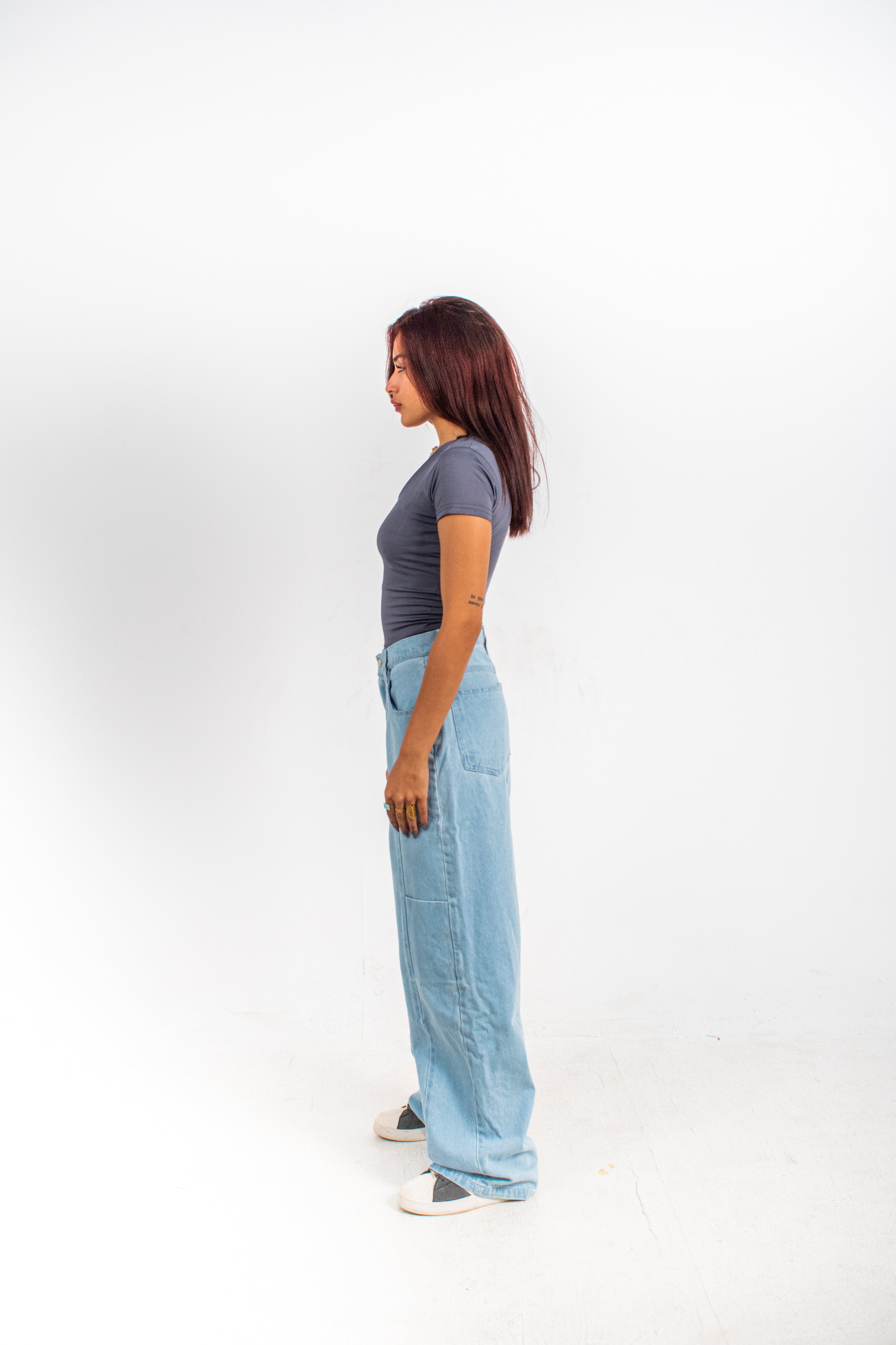 Alienated-icefade washed denim