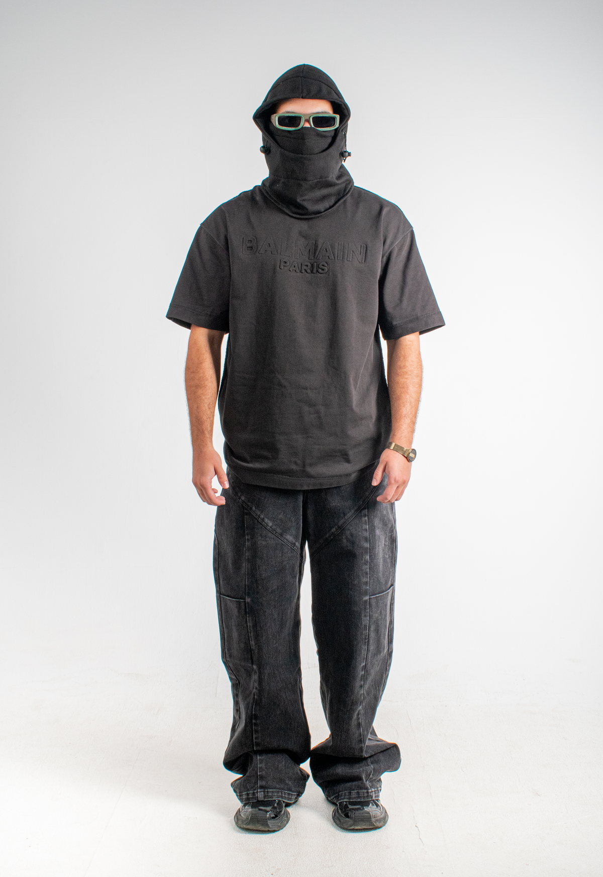 Alienated-blackout washed denim
